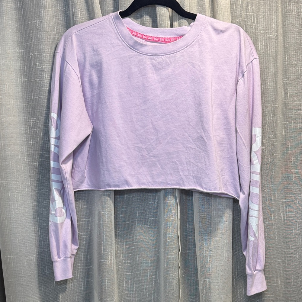 Barbie Light Purple Crop Top size M
